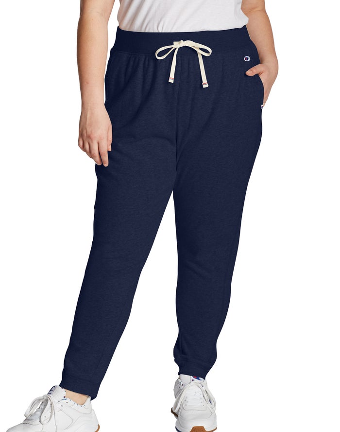 Jogger Champion Mujer - Plus Campus French Terry ( Azul Marino ) 8523760-HA